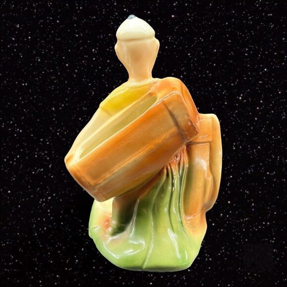 Golf Caddy Holder Caddie Laddie Jerks Socks Cincinnati Pottery Ashtray Vintage - Picture 4 of 10